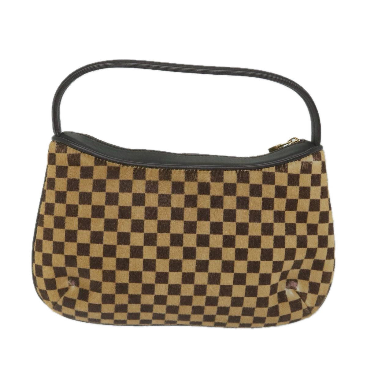 LOUIS VUITTON Damier Sauvage Tiger Hand Bag M92132 LV Auth ep2167