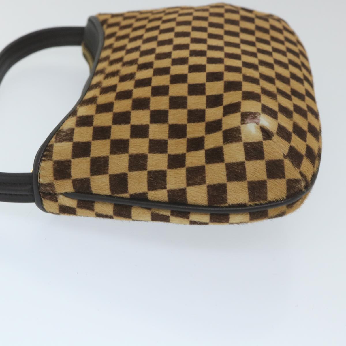 LOUIS VUITTON Damier Sauvage Tiger Hand Bag M92132 LV Auth ep2167