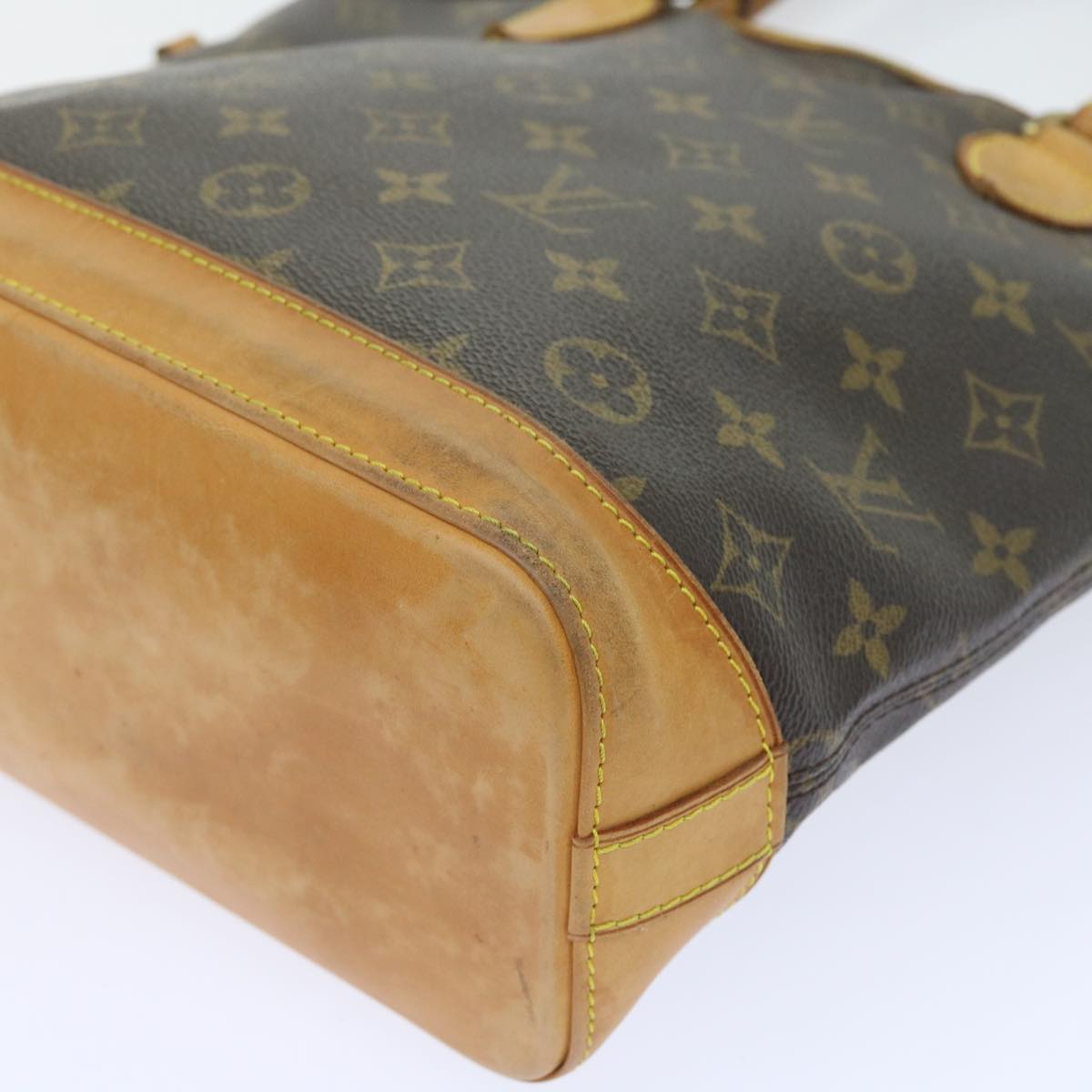 LOUIS VUITTON Monogram Lockit Hand Bag M40102 LV Auth ep2177