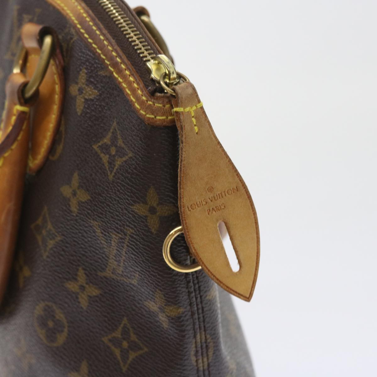 LOUIS VUITTON Monogram Lockit Hand Bag M40102 LV Auth ep2177