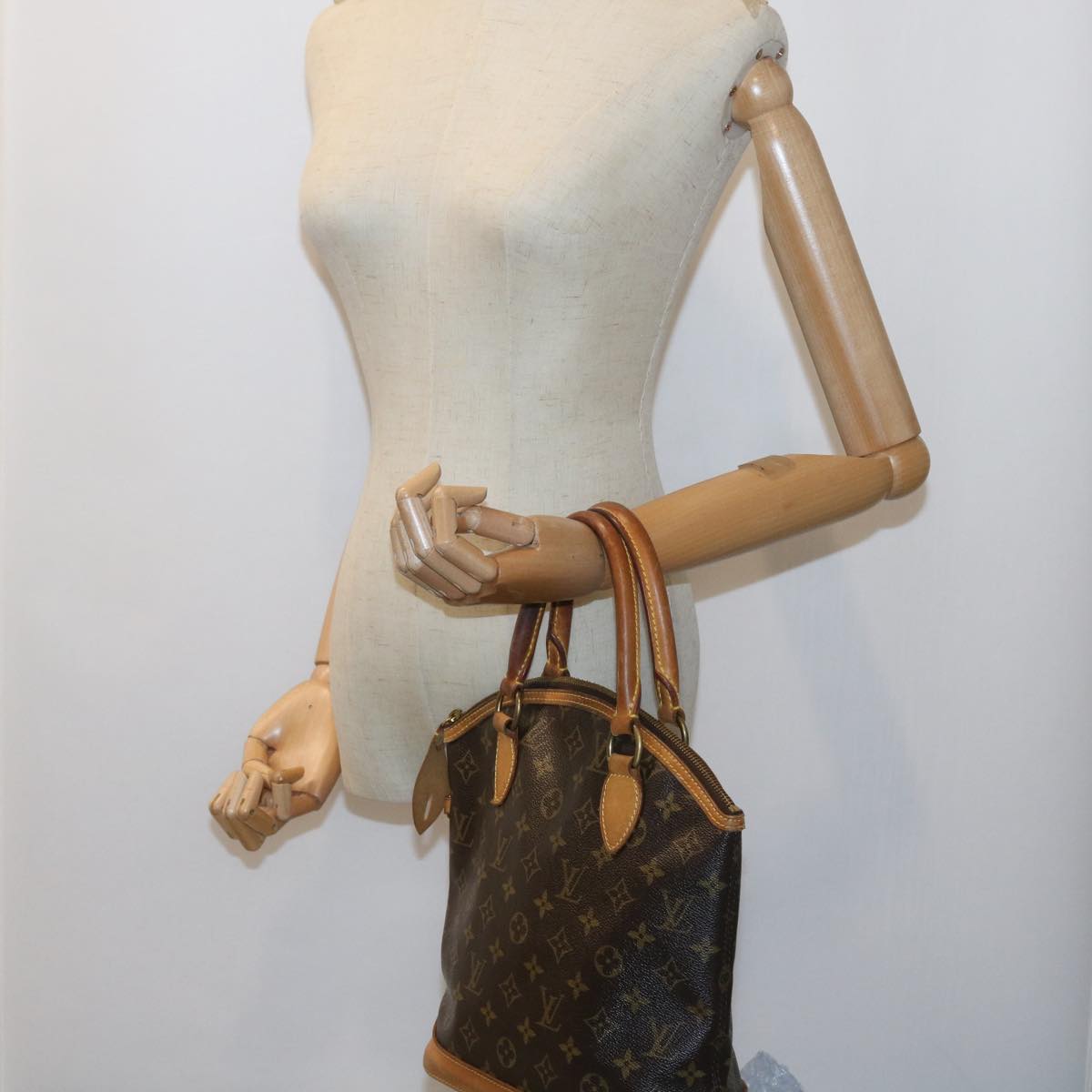 LOUIS VUITTON Monogram Lockit Hand Bag M40102 LV Auth ep2177