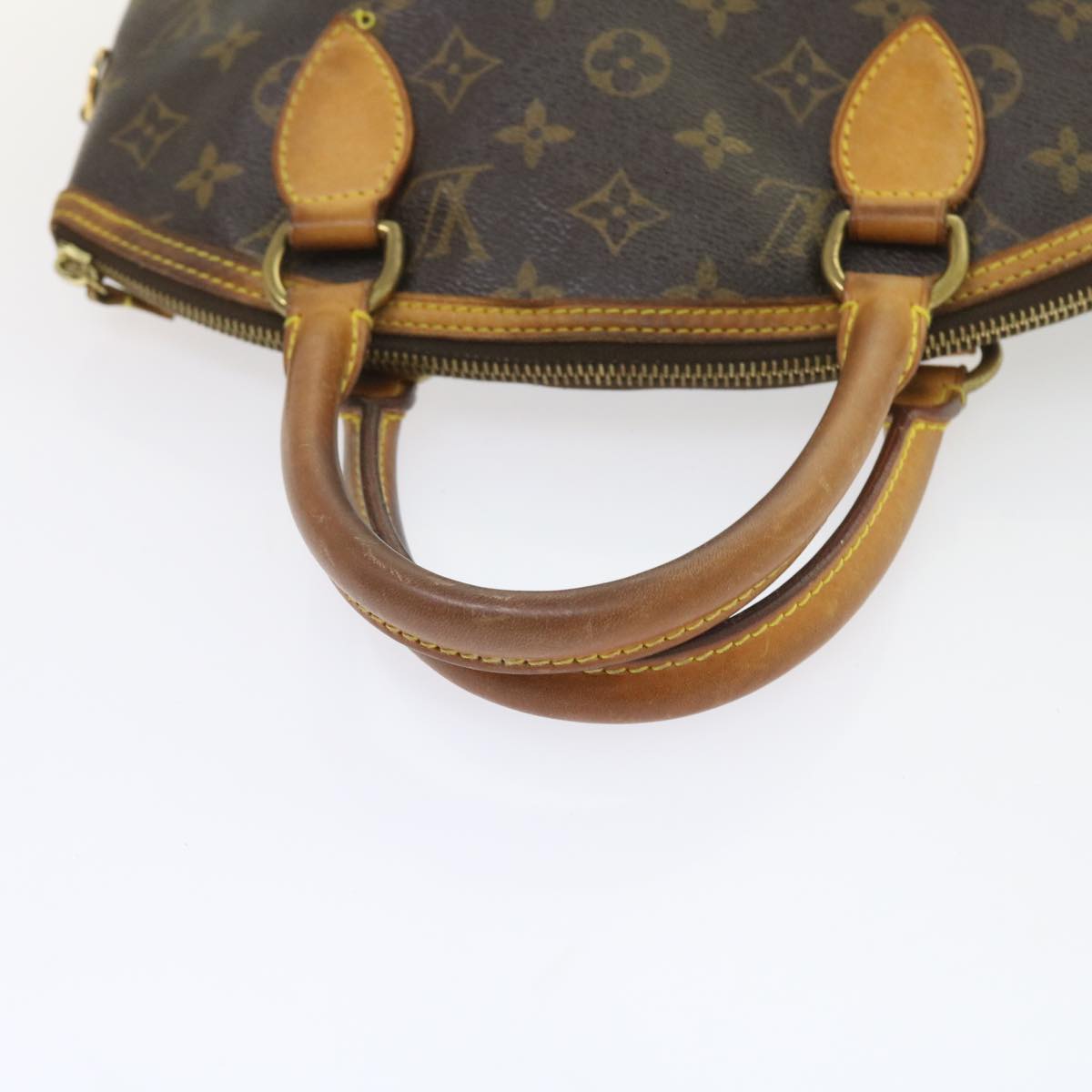 LOUIS VUITTON Monogram Lockit Hand Bag M40102 LV Auth ep2177