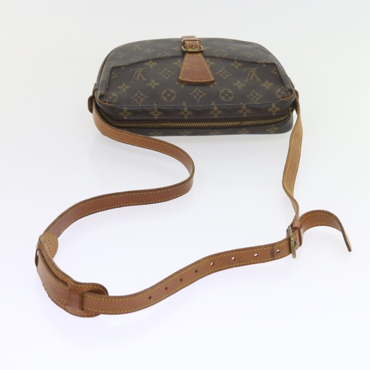 LOUIS VUITTON Monogram Jeune Fille GM Shoulder Bag M51225 LV Auth ep2188