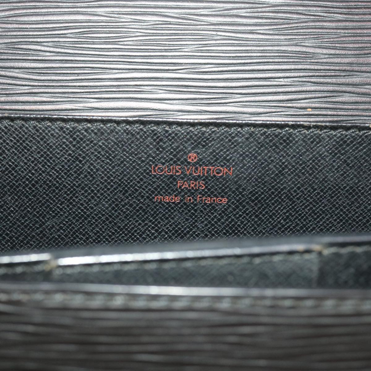 LOUIS VUITTON Epi Serviette Conseiller Briefcase Black M54422 LV Auth ep2212