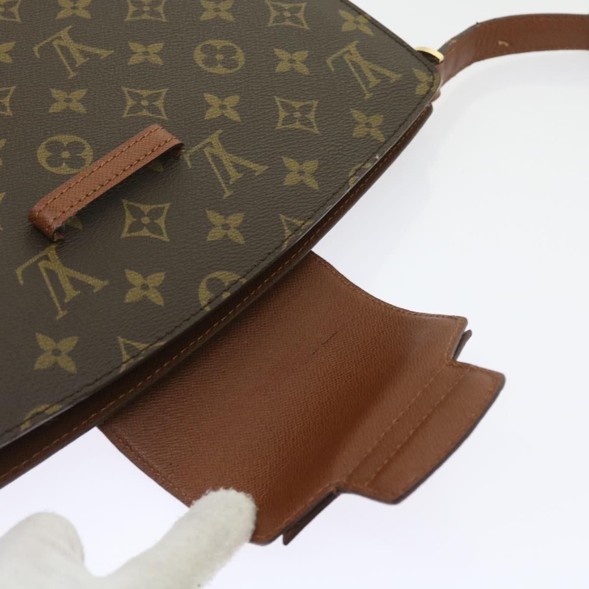 LOUIS VUITTON Monogram Kurcell Shoulder Bag M51375 LV Auth ep2220