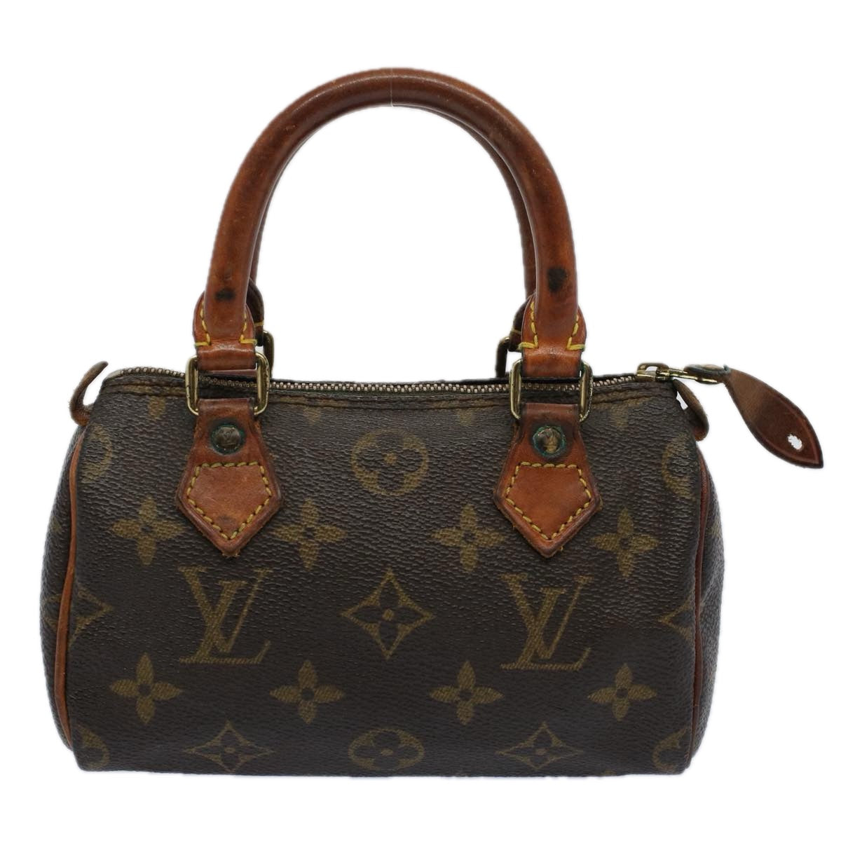 LOUIS VUITTON Monogram Mini Speedy Hand Bag M41534 LV Auth ep2408