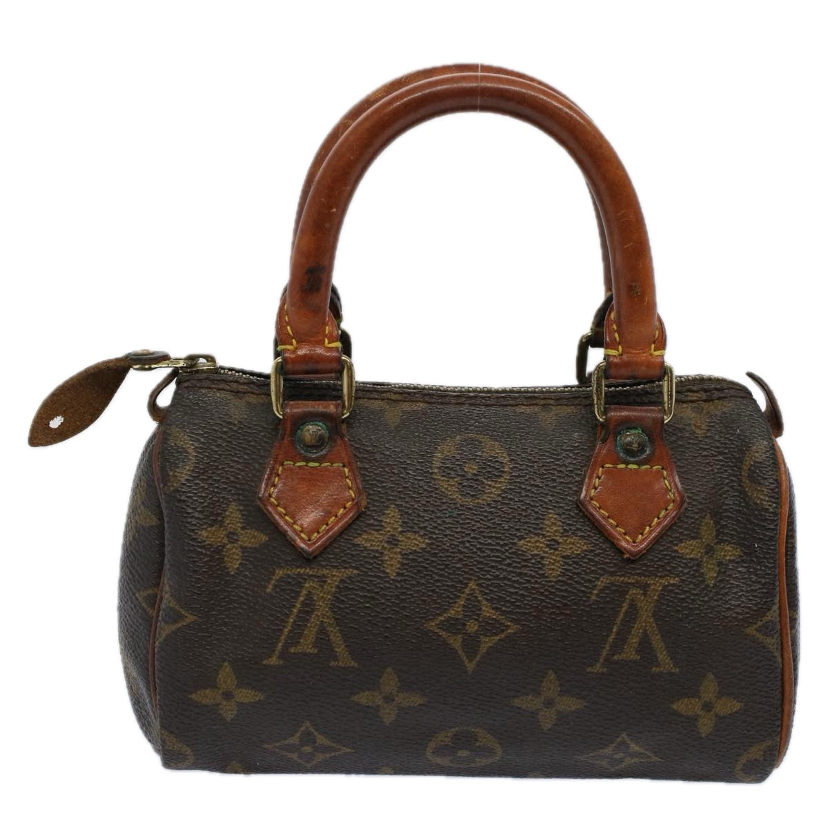 LOUIS VUITTON Monogram Mini Speedy Hand Bag M41534 LV Auth ep2408