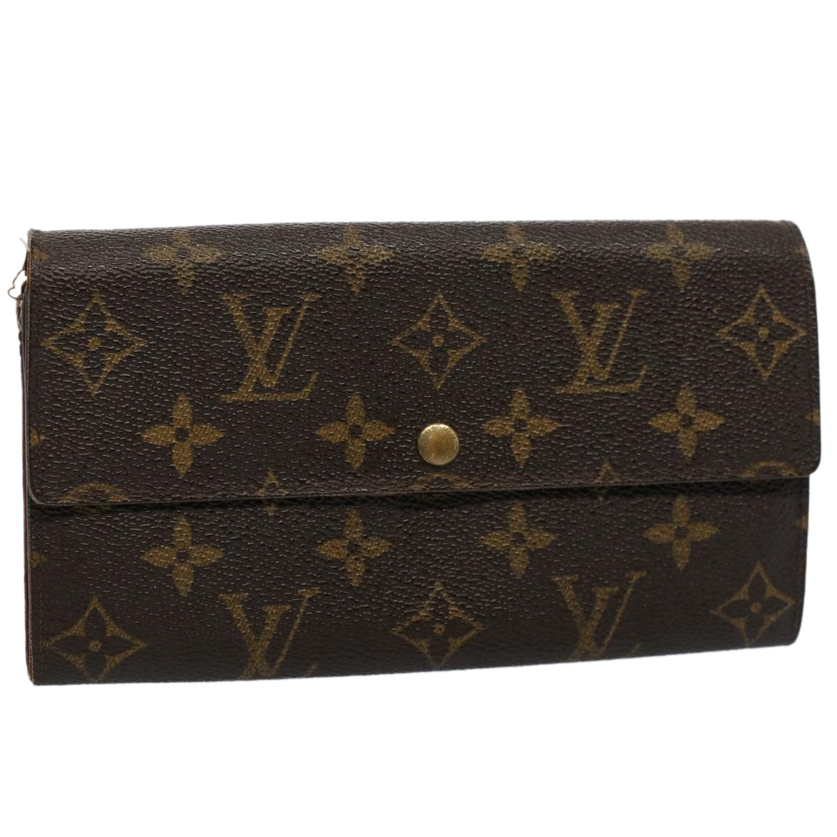 LOUIS VUITTON Monogram Portefeuille Sarah Long Wallet M60531 LV Auth ep2465