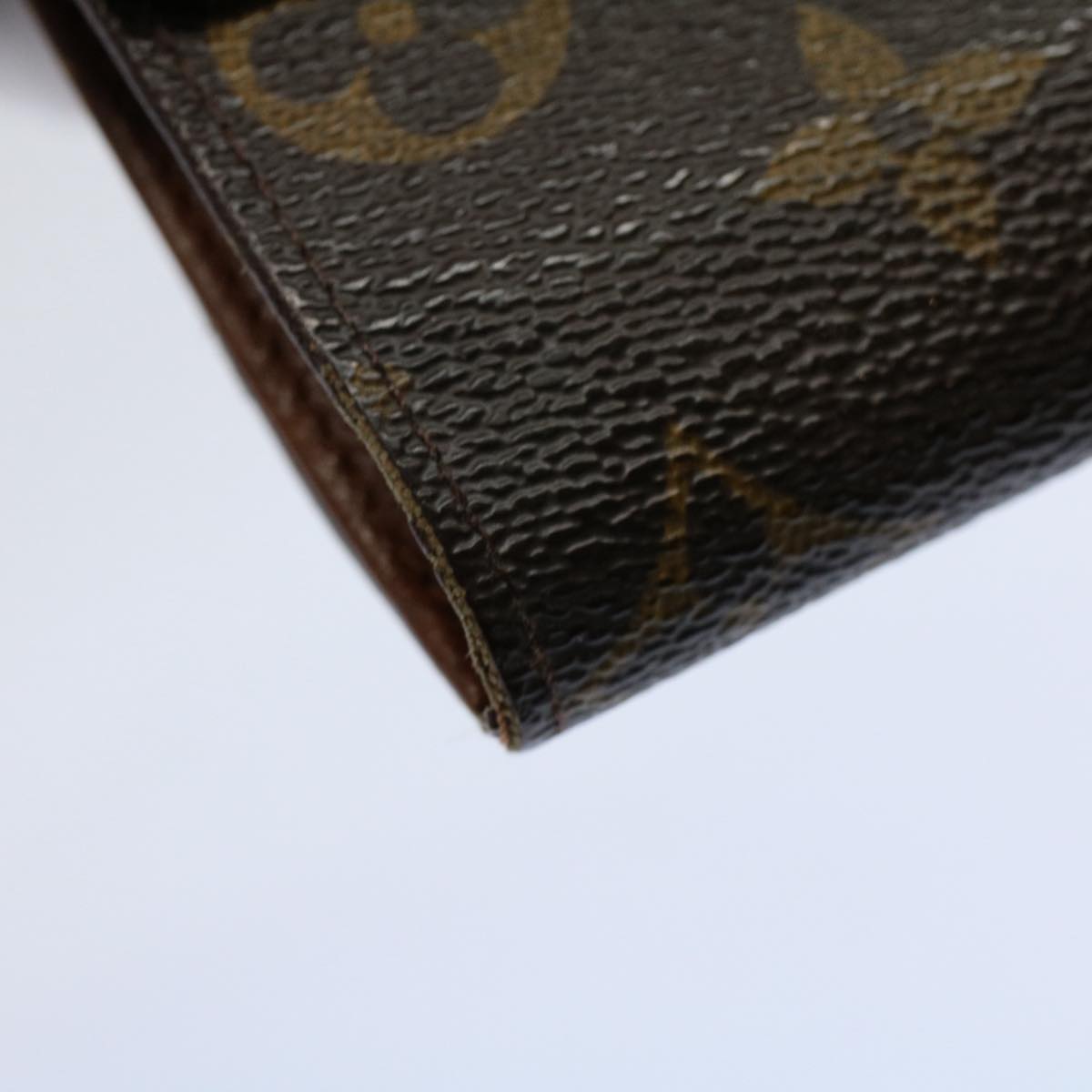 LOUIS VUITTON Monogram Porte Monnaie Bier Cartes Crdit Wallet M61652 Auth ep2466