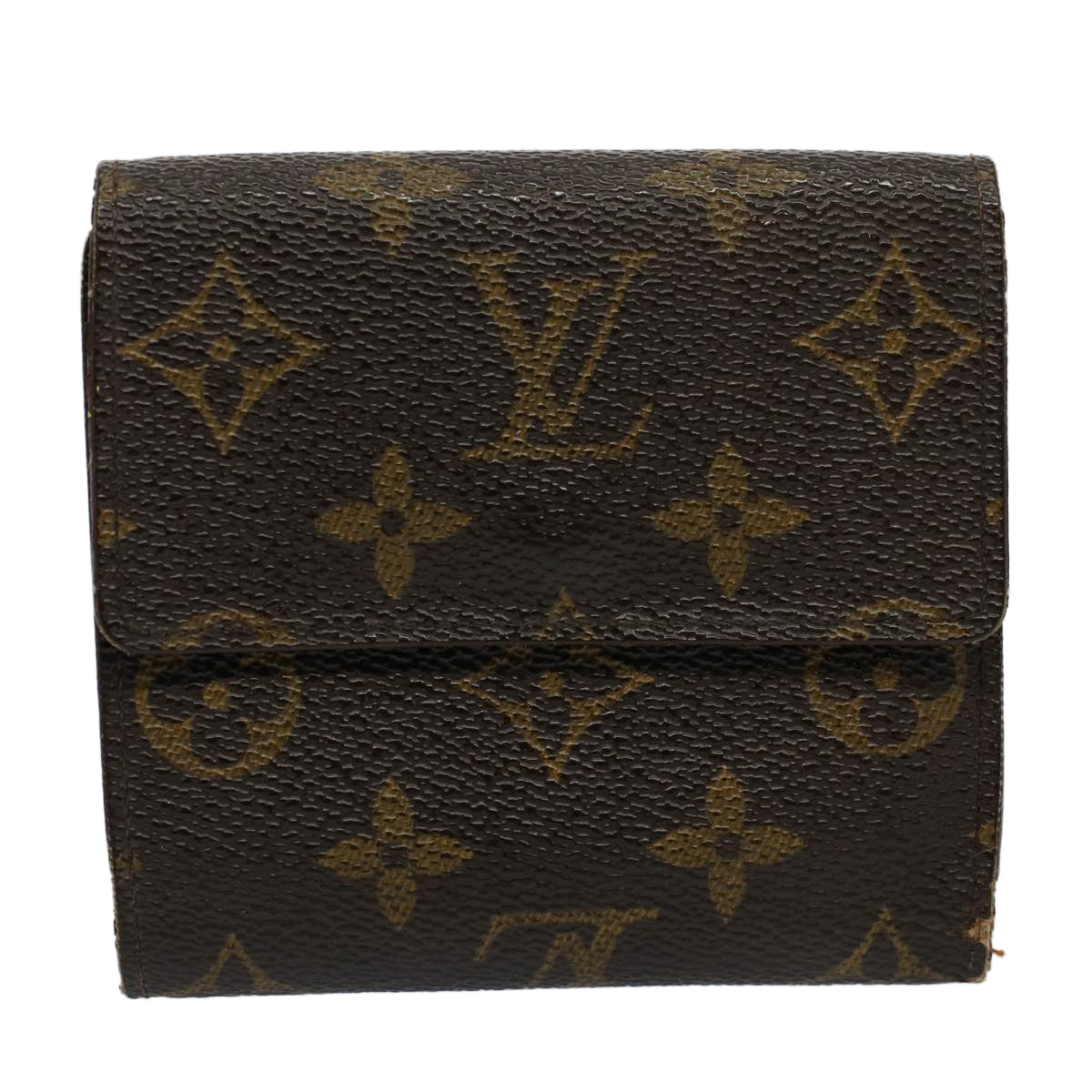 LOUIS VUITTON Monogram Porte Monnaie Bier Cartes Crdit Wallet M61652 Auth ep2466