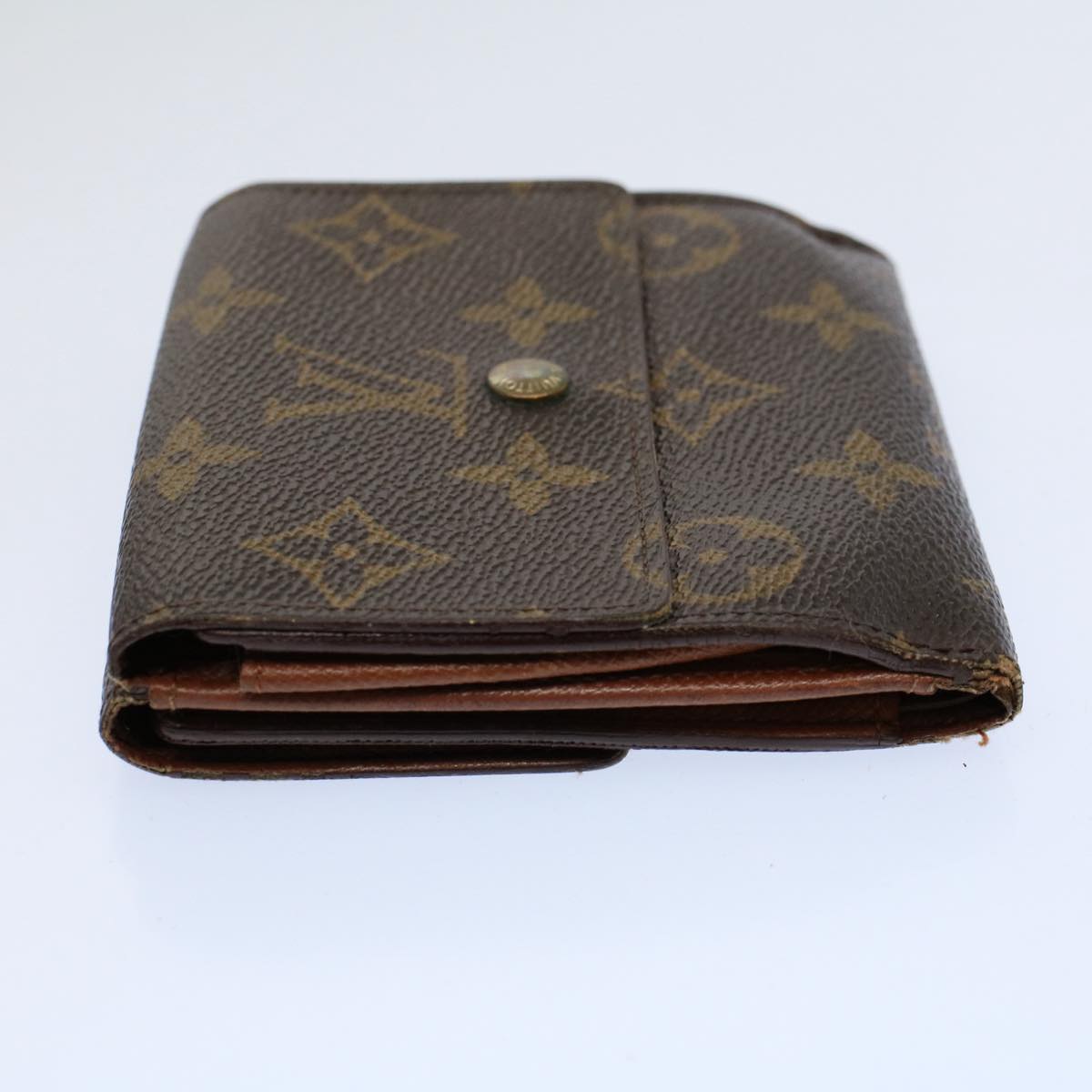 LOUIS VUITTON Monogram Porte Monnaie Bier Cartes Crdit Wallet M61652 Auth ep2466