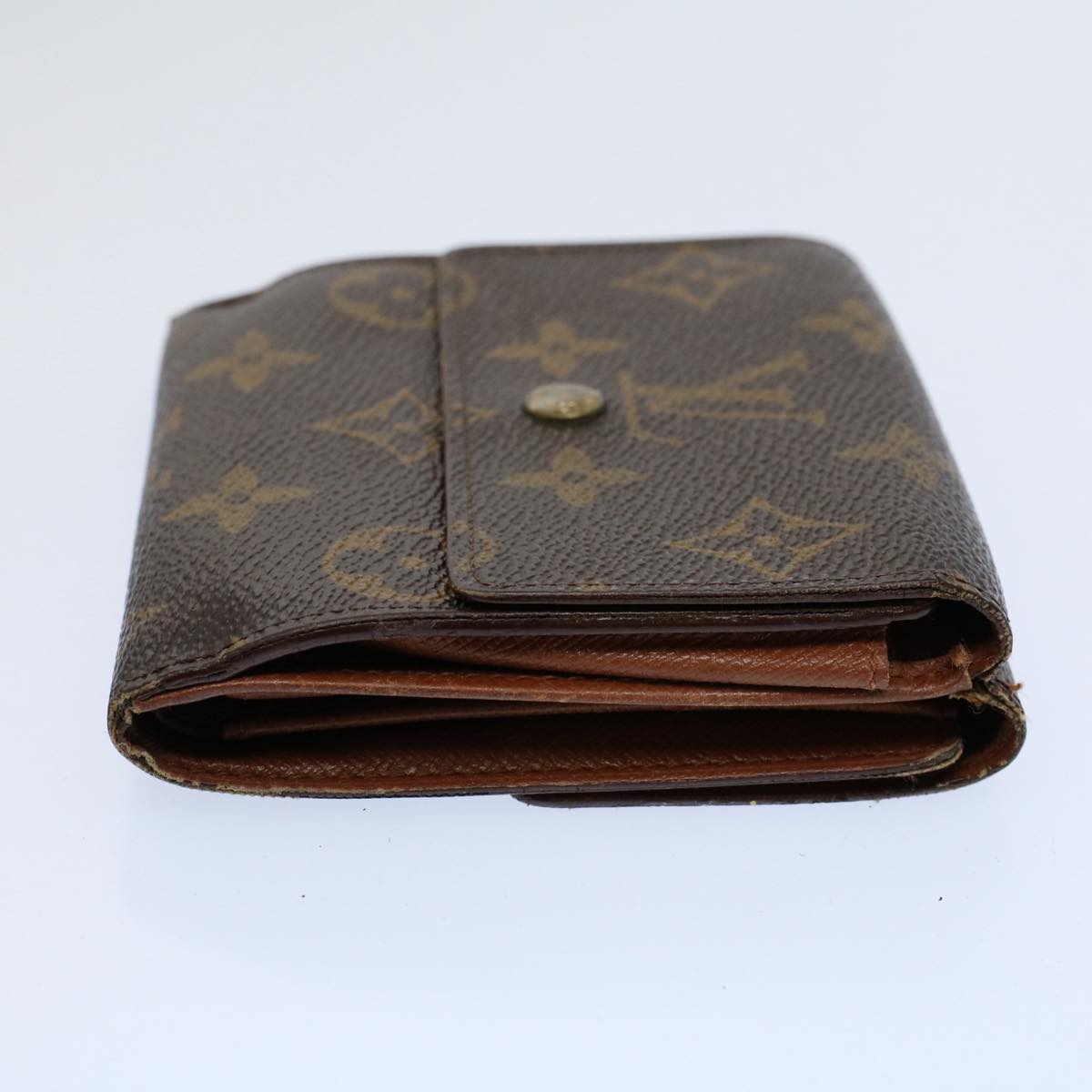 LOUIS VUITTON Monogram Porte Monnaie Bier Cartes Crdit Wallet M61652 Auth ep2466