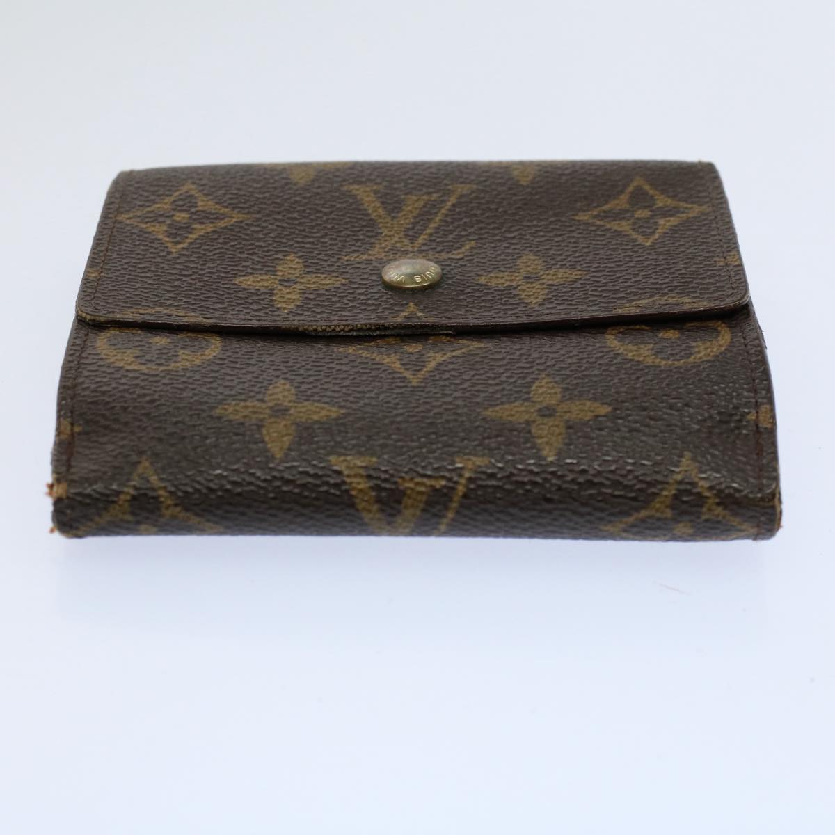 LOUIS VUITTON Monogram Porte Monnaie Bier Cartes Crdit Wallet M61652 Auth ep2466