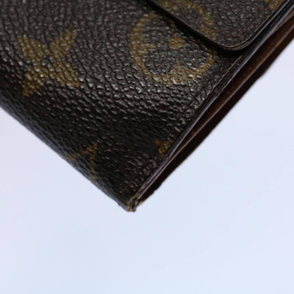 LOUIS VUITTON Monogram Porte Monnaie Bier Cartes Crdit Wallet M61652 Auth ep2466