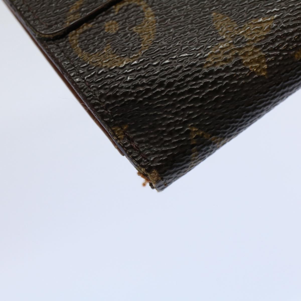 LOUIS VUITTON Monogram Porte Monnaie Bier Cartes Crdit Wallet M61652 Auth ep2466