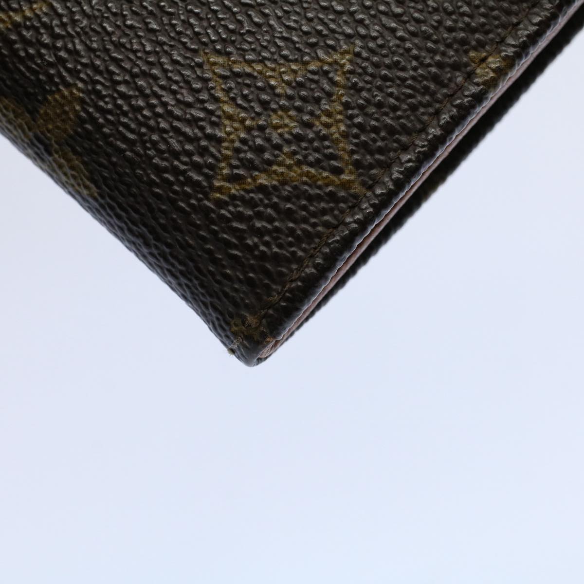 LOUIS VUITTON Monogram Porte Monnaie Bier Cartes Crdit Wallet M61652 Auth ep2467