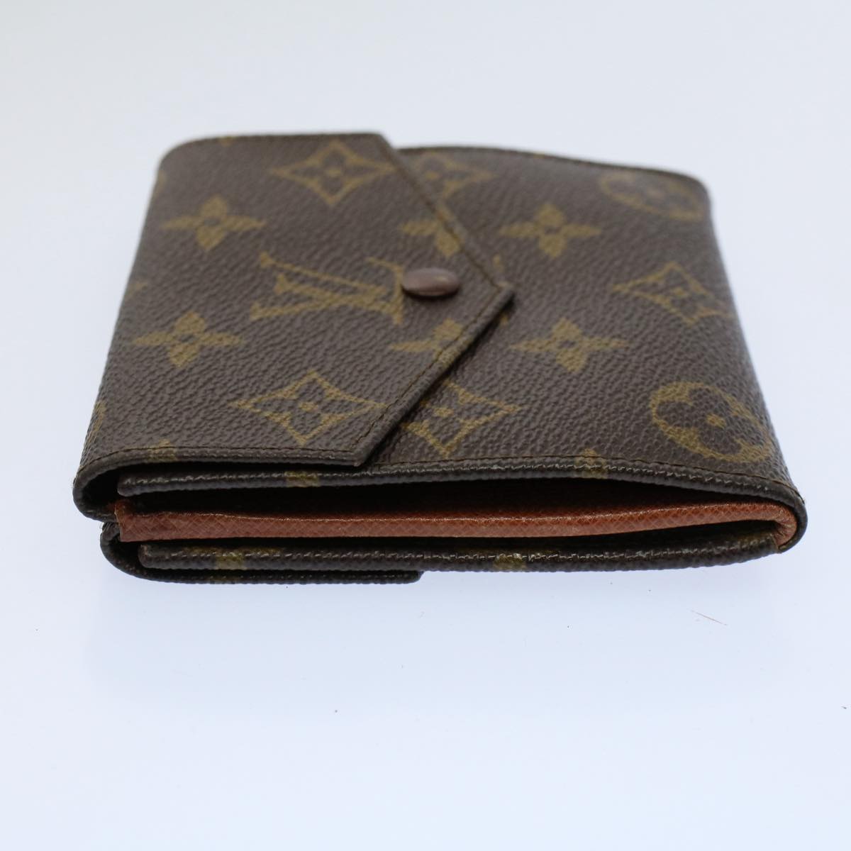 LOUIS VUITTON Monogram Porte Monnaie Bier Cartes Crdit Wallet M61652 Auth ep2467