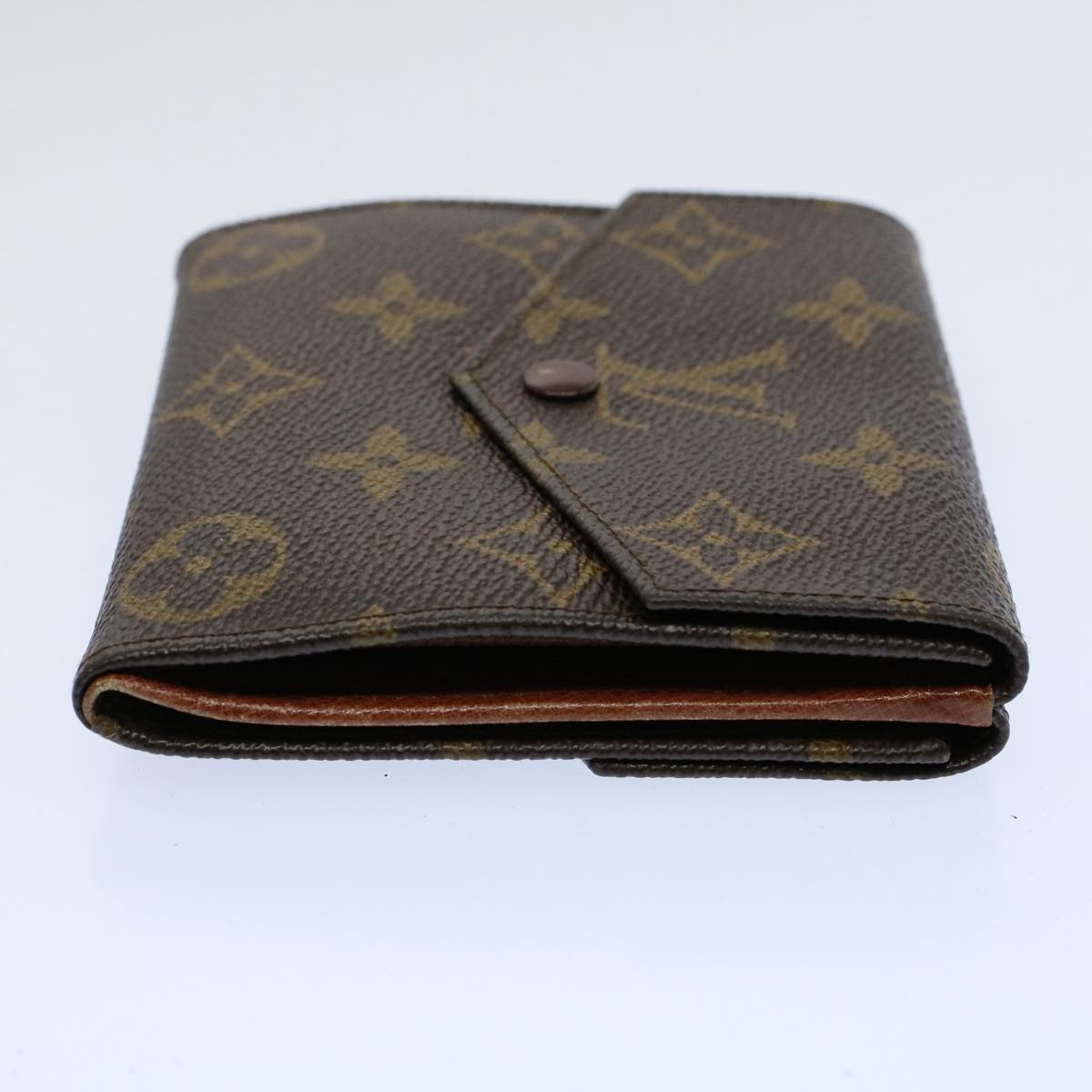 LOUIS VUITTON Monogram Porte Monnaie Bier Cartes Crdit Wallet M61652 Auth ep2467