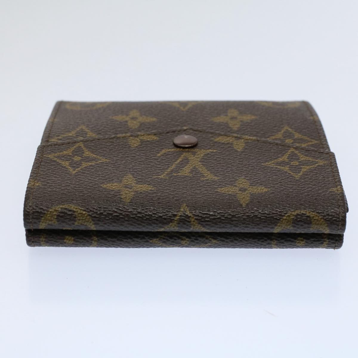 LOUIS VUITTON Monogram Porte Monnaie Bier Cartes Crdit Wallet M61652 Auth ep2467