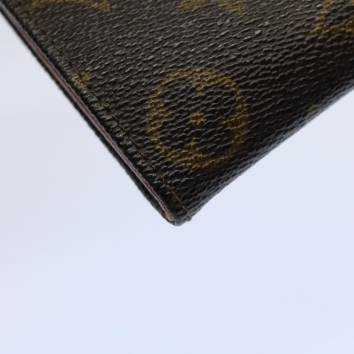 LOUIS VUITTON Monogram Porte Monnaie Bier Cartes Crdit Wallet M61652 Auth ep2467