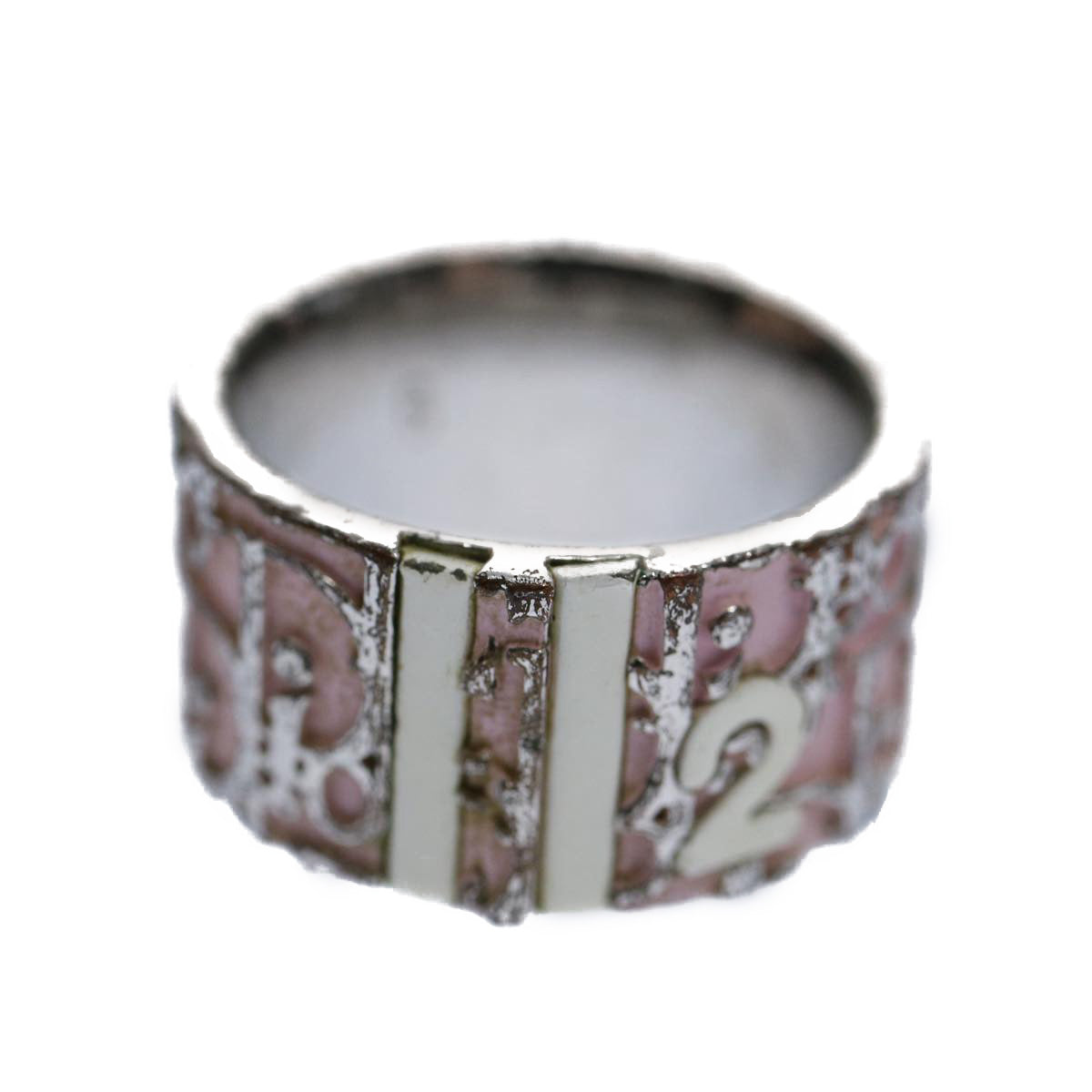 Christian Dior Ring Pink Auth ep2560