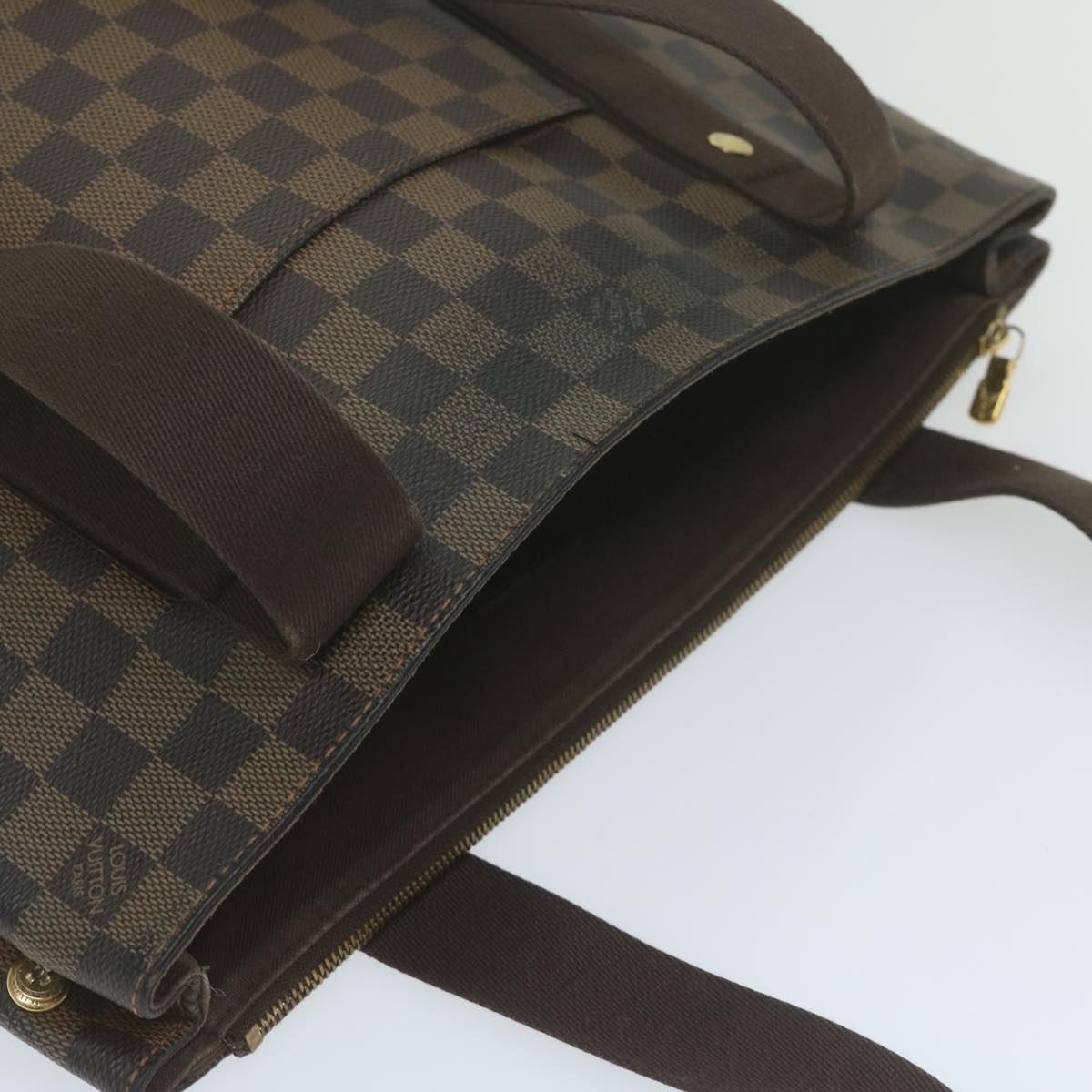 LOUIS VUITTON Damier Ebene Kababobur Tote Bag N52006 LV Auth ep2568