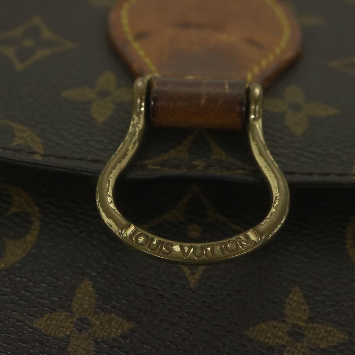 LOUIS VUITTON Monogram Saint Cloud GM Shoulder Bag M51242 LV Auth ep2615