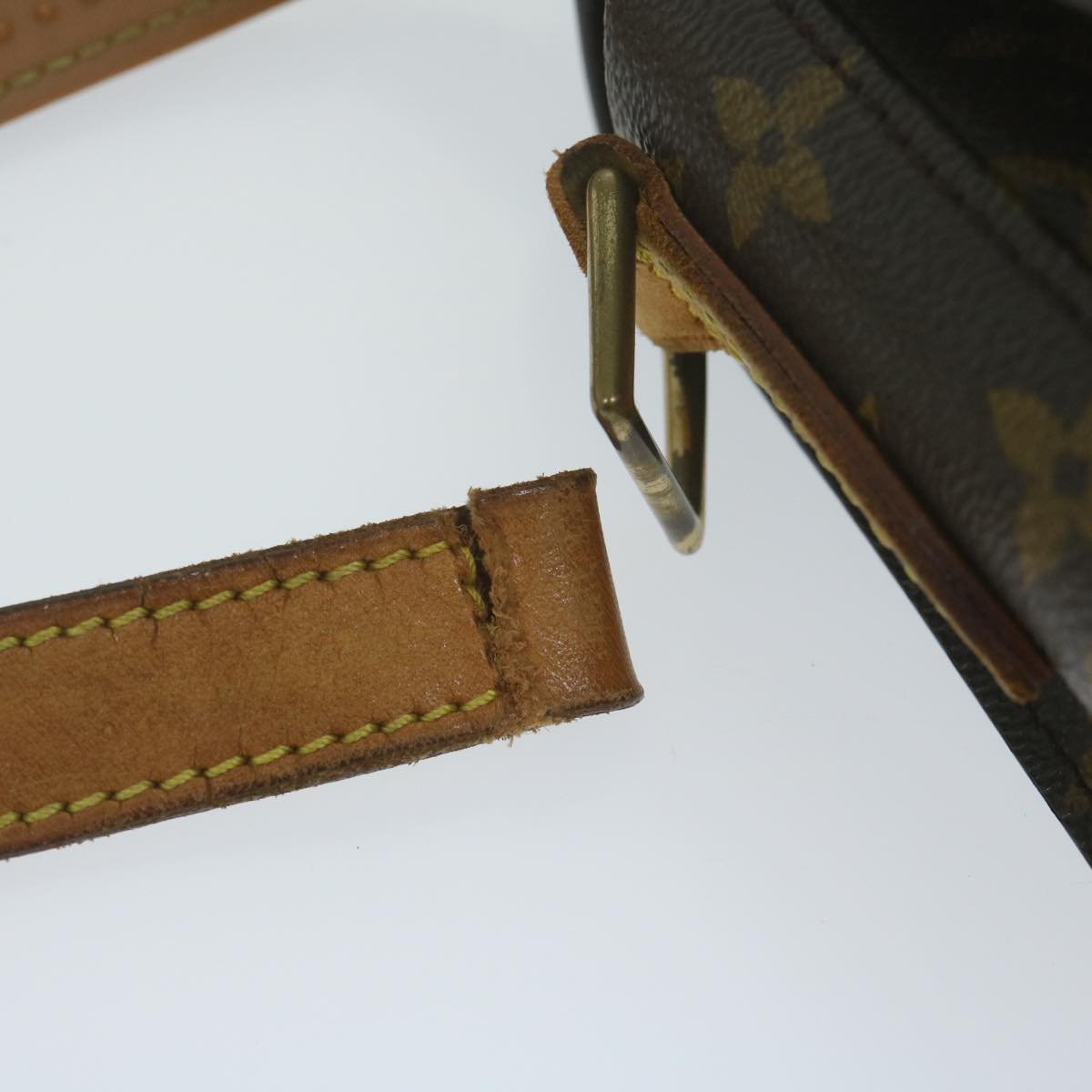 LOUIS VUITTON Monogram Saint Cloud GM Shoulder Bag M51242 LV Auth ep2615