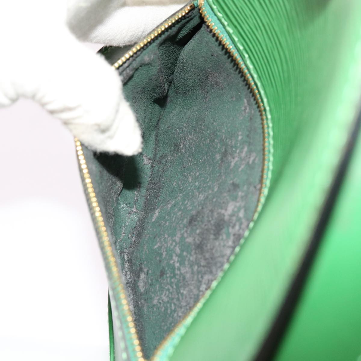 LOUIS VUITTON Epi Mabillon Backpack Green M52234 LV Auth ep2673