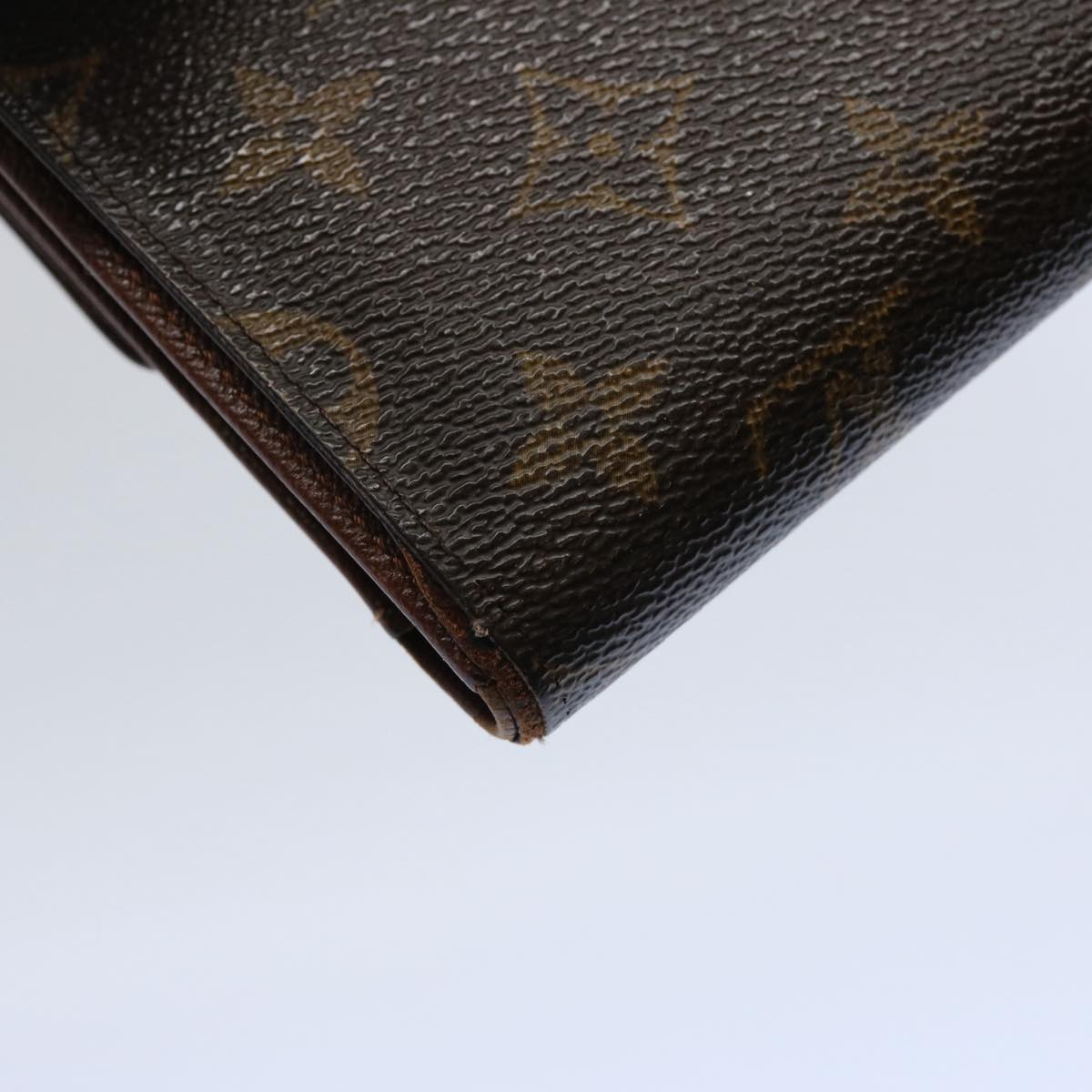 LOUIS VUITTON Monogram Porte Tresor Etui Papie Wallet M61202 LV Auth ep2764