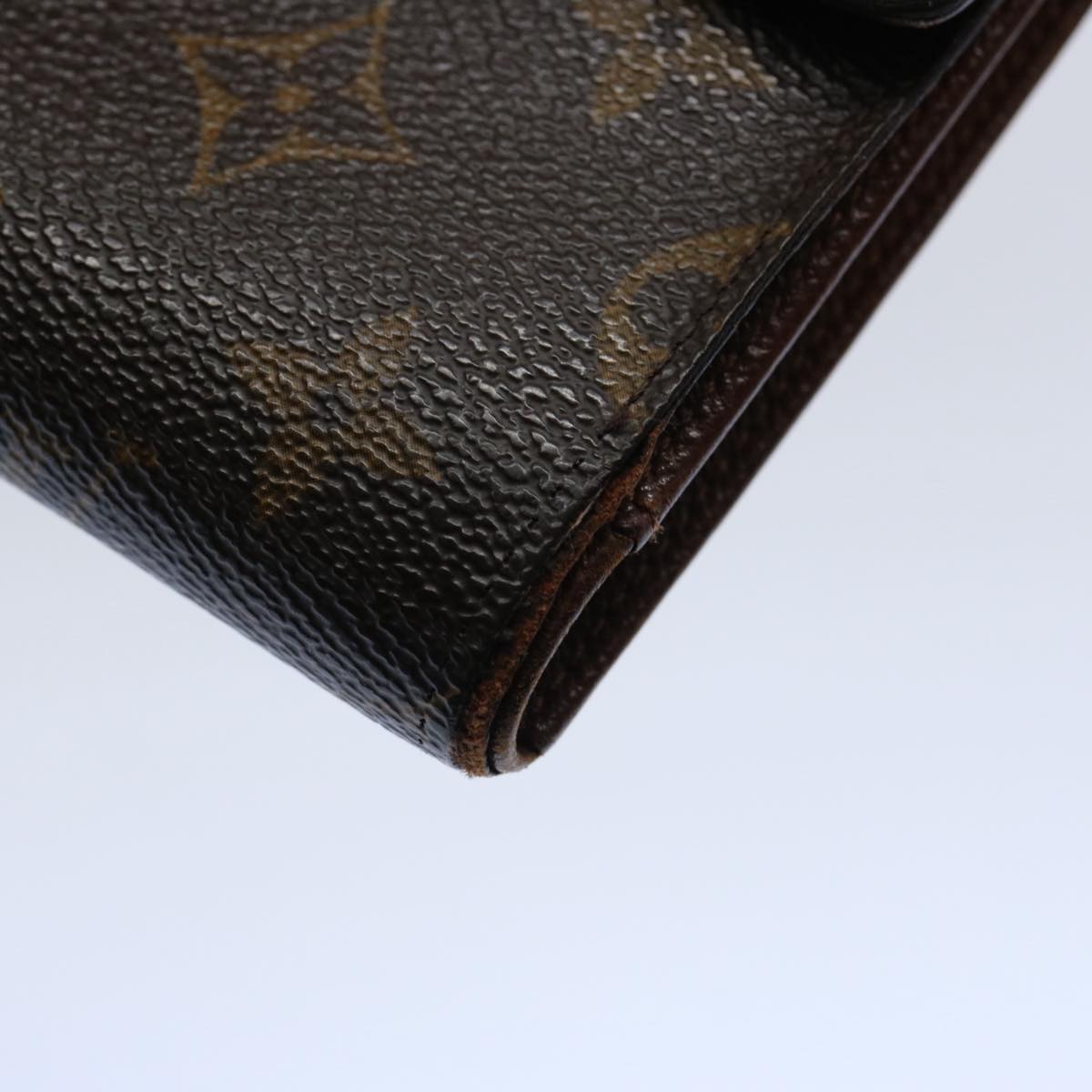 LOUIS VUITTON Monogram Porte Tresor Etui Papie Wallet M61202 LV Auth ep2764