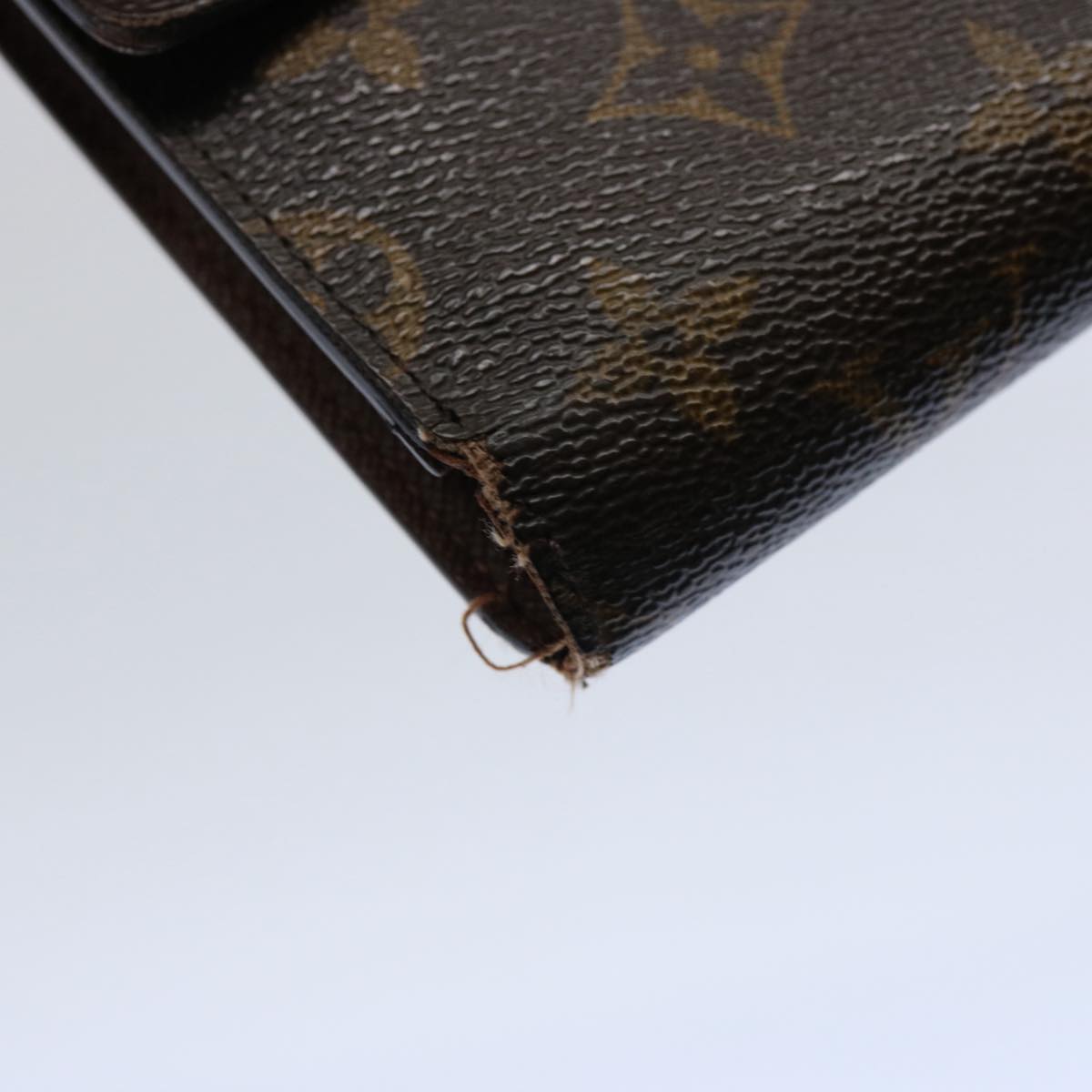 LOUIS VUITTON Monogram Porte Tresor Etui Papie Wallet M61202 LV Auth ep2764