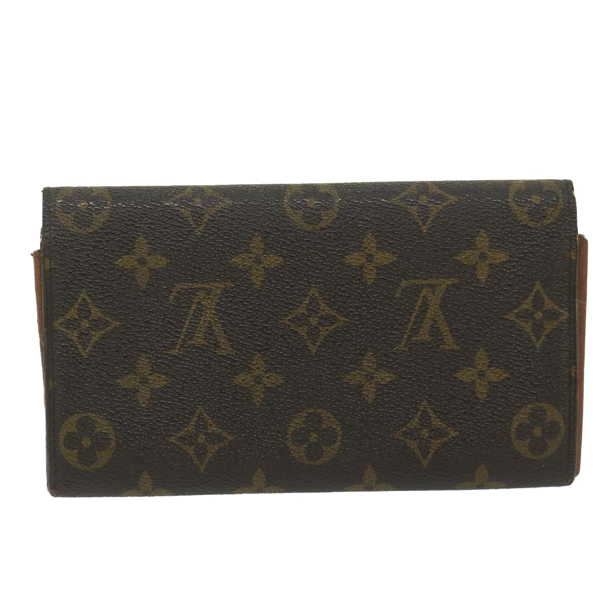 LOUIS VUITTON Monogram Pochette Porte Monnaie Credit Wallet M61725 Auth ep2781