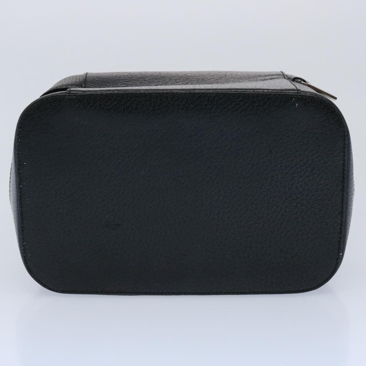 GUCCI Vanity Cosmetic Pouch Leather Black 039 2020 0710 Auth ep2789