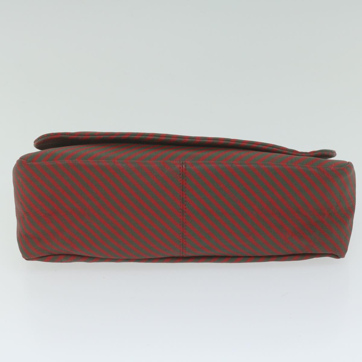 GUCCI Pouch Coated Canvas Red Auth ep2799