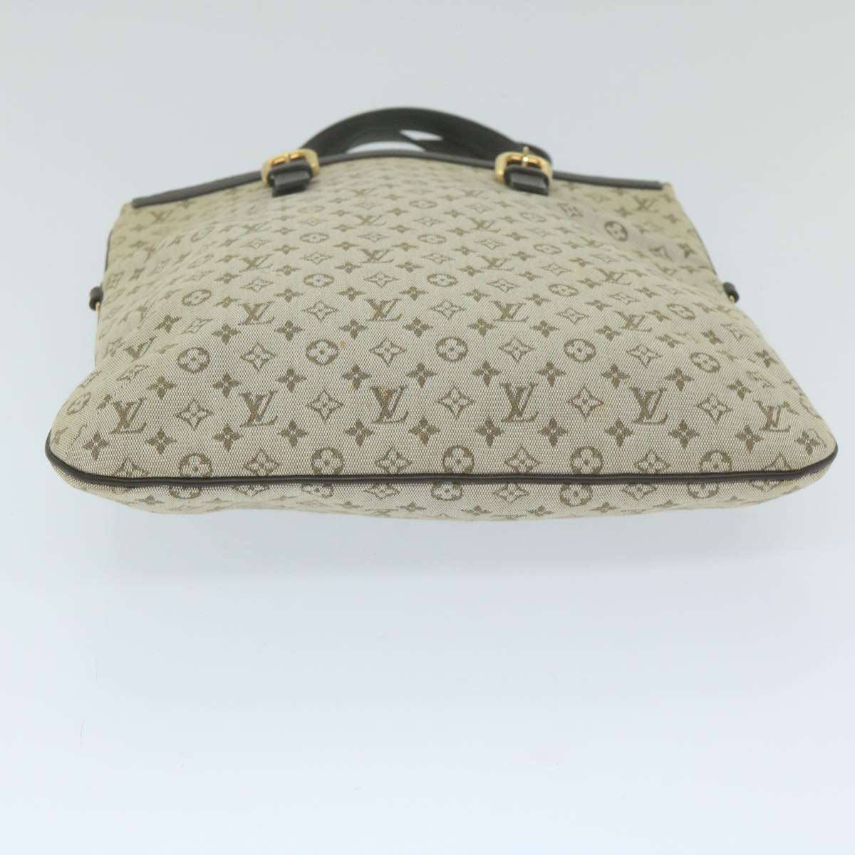 LOUIS VUITTON Monogram Mini Françoise Hand Bag 2way Khaki M92209 LV Auth ep2881