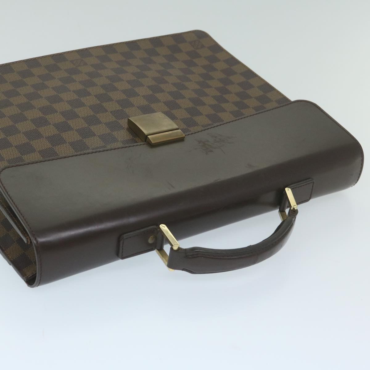 LOUIS VUITTON Damier Ebene Altona PM Briefcase N53315 LV Auth ep2893