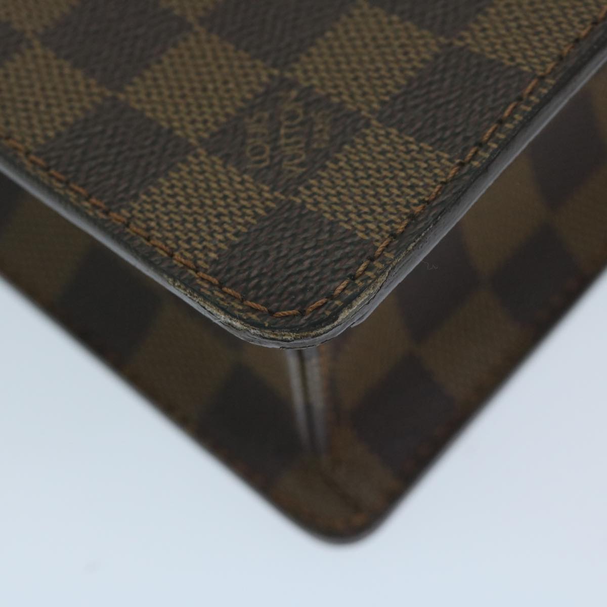 LOUIS VUITTON Damier Ebene Altona PM Briefcase N53315 LV Auth ep2893