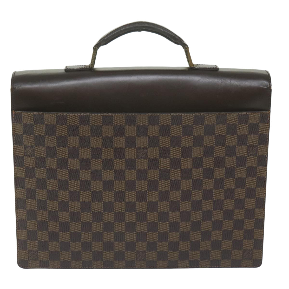 LOUIS VUITTON Damier Ebene Altona PM Briefcase N53315 LV Auth ep2893