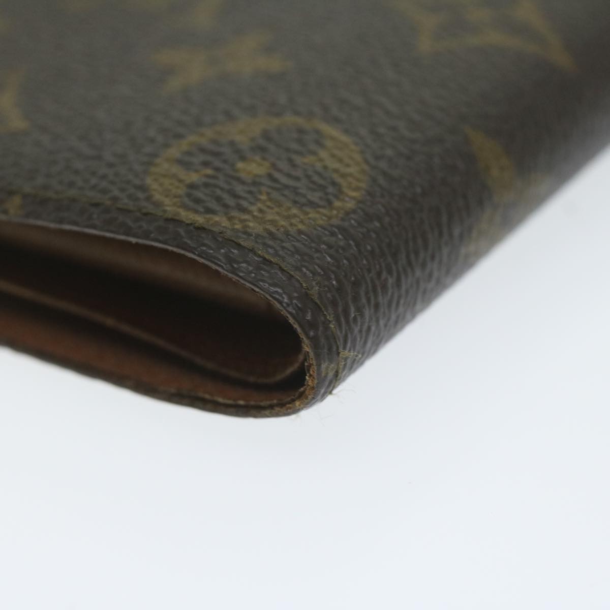 LOUIS VUITTON Monogram Porte Monnaie Bier Cartes Crdit Wallet M61652 Auth ep2916