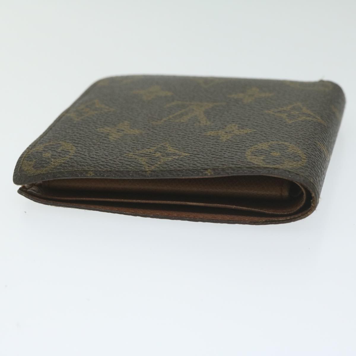 LOUIS VUITTON Monogram Porte Monnaie Bier Cartes Crdit Wallet M61652 Auth ep2916