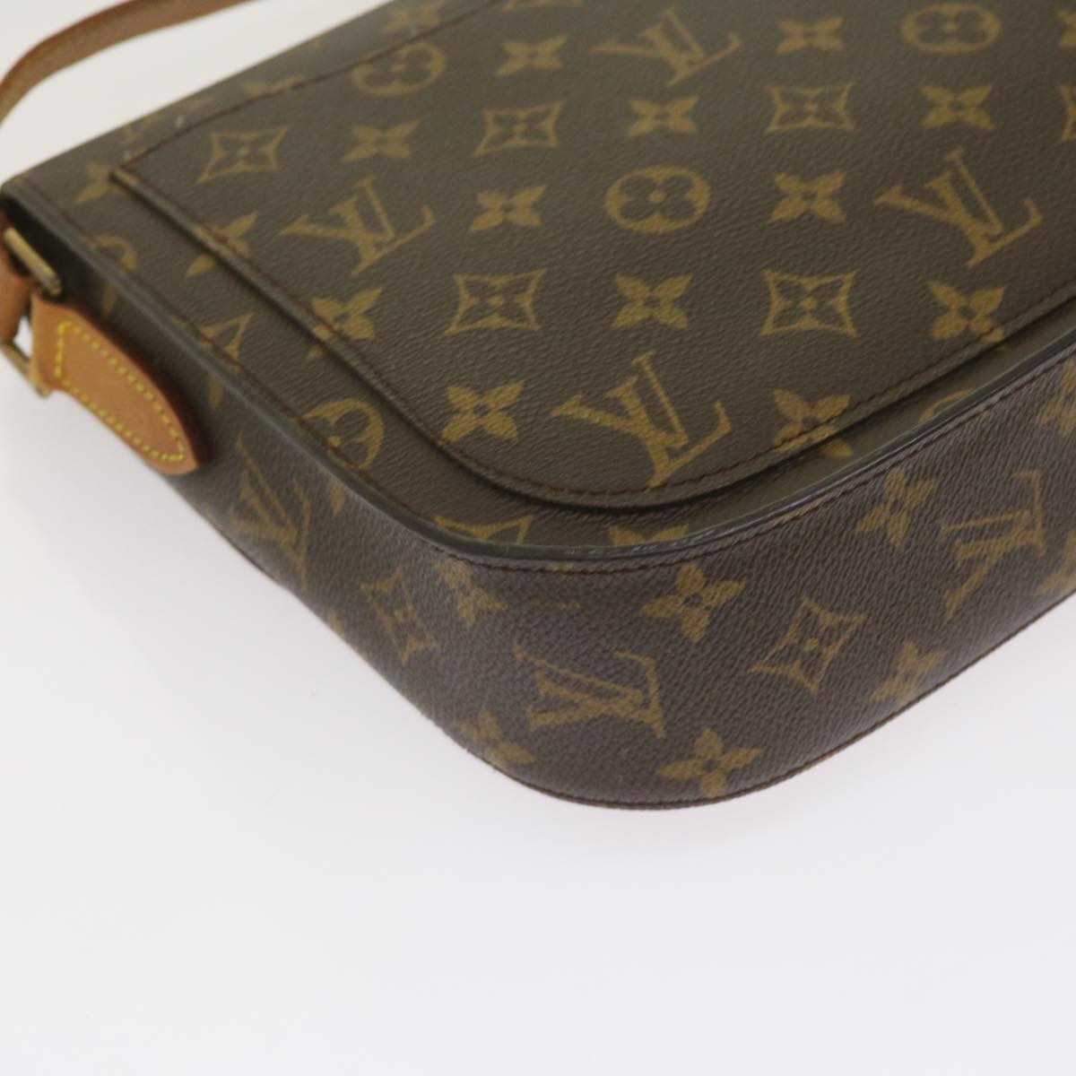 LOUIS VUITTON Monogram Saint Cloud GM Shoulder Bag M51242 LV Auth ep2940