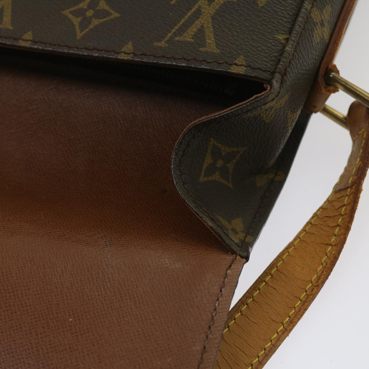 LOUIS VUITTON Monogram Saint Cloud GM Shoulder Bag M51242 LV Auth ep2940