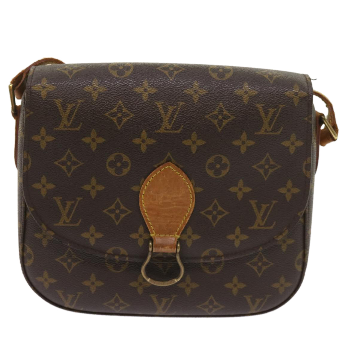 LOUIS VUITTON Monogram Saint Cloud GM Shoulder Bag M51242 LV Auth ep2940