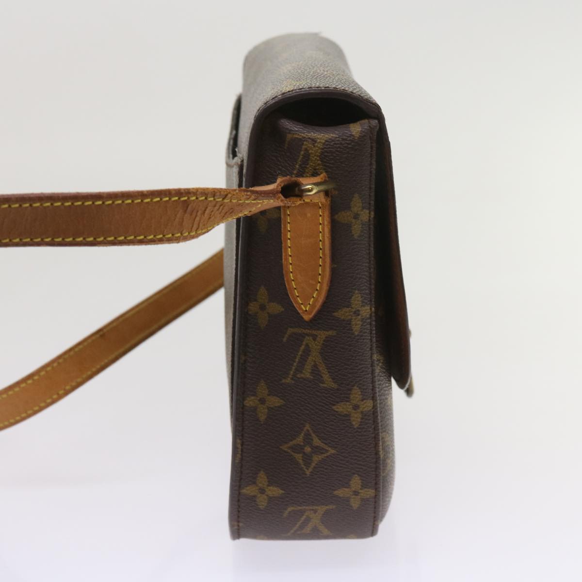 LOUIS VUITTON Monogram Saint Cloud GM Shoulder Bag M51242 LV Auth ep2940