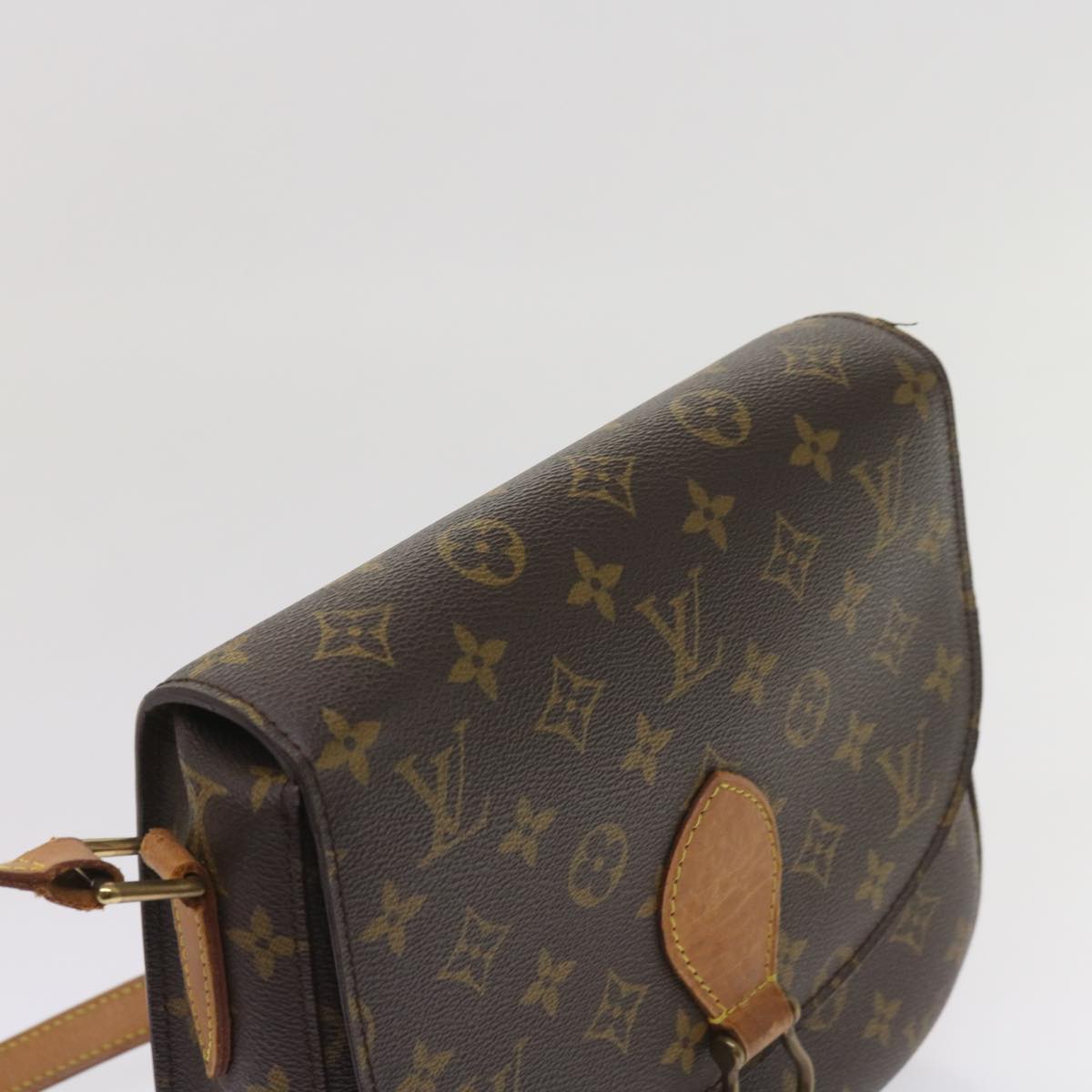 LOUIS VUITTON Monogram Saint Cloud GM Shoulder Bag M51242 LV Auth ep2940