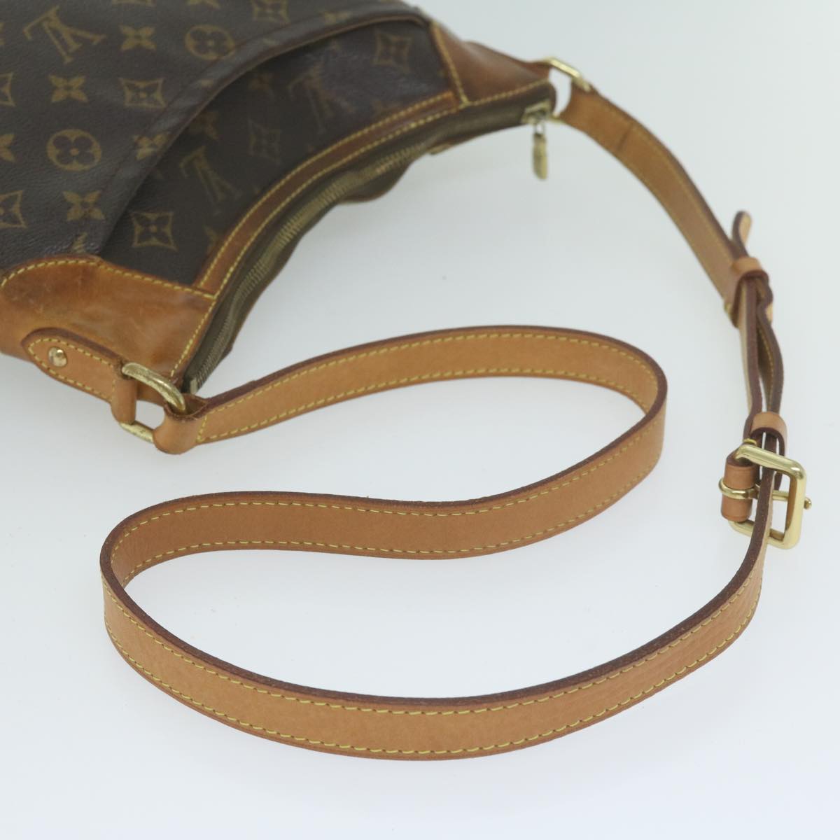 LOUIS VUITTON Monogram Odeon MM Shoulder Bag M56389 LV Auth ep2982