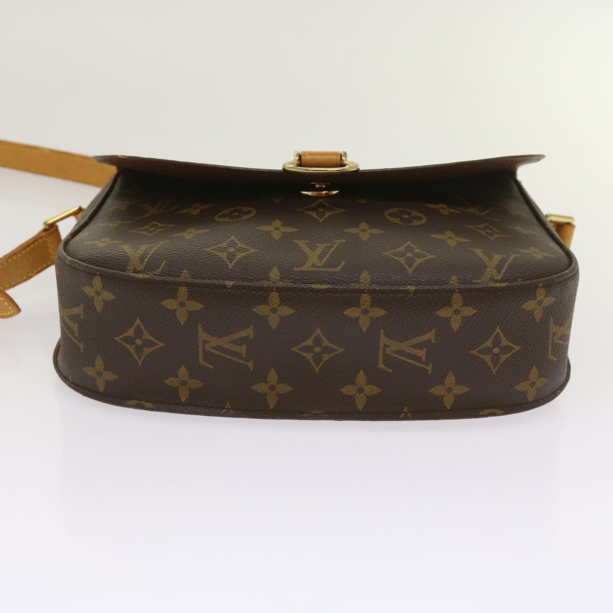 LOUIS VUITTON Monogram Saint Cloud GM Shoulder Bag M51242 LV Auth ep3081