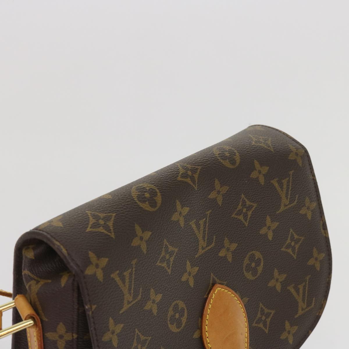 LOUIS VUITTON Monogram Saint Cloud GM Shoulder Bag M51242 LV Auth ep3081