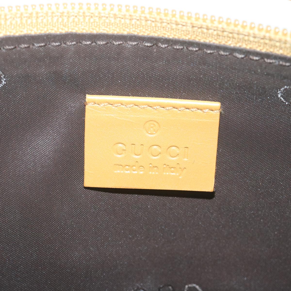 GUCCI Accessory Pouch Suede Beige 039 1103 Auth ep3139